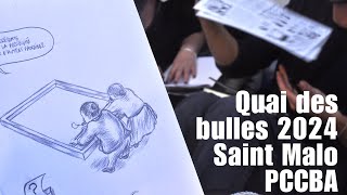 Quai des bulles saintmalo 2024  QDB2024 [upl. by Jervis]