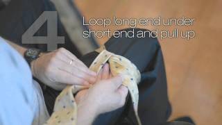 The Best Way To Tie A Tie  The Foolproof Easy Leg Tie Method [upl. by Nicolea]