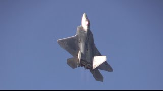 F22 Raptor Demonstration  2024 NAS Oceana Air Show [upl. by Gerk]