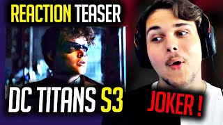 RÉACTION  ANALYSE Teaser DC TITANS SAISON 3  LE JOKER SERA LÀ [upl. by Yehsa]