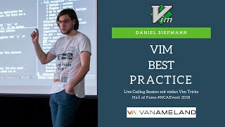 Vim Tricks Live Coding auf Deutsch mit Daniel Siepmann [upl. by Alain]