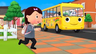 School Bus Stories Mias Day of Learning and Fun  Fun Baby Songs  Classic Baby Songs [upl. by Ilahtan]