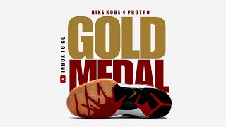 GOLD MEDAL 2024 Nike Kobe 4 Protro DETAILED LOOK AND INFORMATION [upl. by Ecyor]