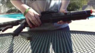 SD87 GA Airsoft Pistol Grip CQB Shotgun Review Part 2 [upl. by Otis79]