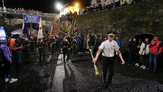 Kilcluney Volunteers Flute Band  Downshire Guiding Star Parade 2024 [upl. by Urbannai]