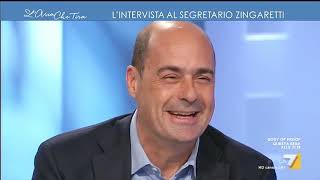 Nicola Zingaretti PD Mio fratello Luca Si preoccupa per me mi chiama tutte le sere [upl. by Aicrop226]