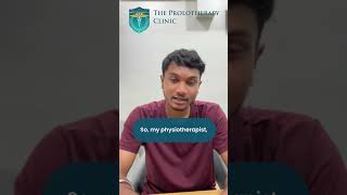 Physiotherapy For Left Hand Fracture  Patient Testimonial  The Prolotherapy Clinic ytshorts [upl. by Magocsi262]