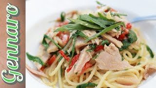 Simple Tuna Spaghetti in Amalfi  Gennaro Contaldo [upl. by Janey]