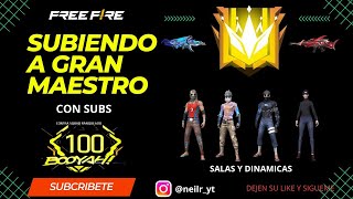 FREE FIRE EN VIVO AO VIVO  JUGANDO CON SUBS [upl. by Eilyw838]