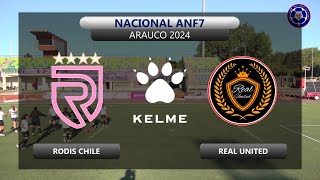 RODIS CHILE VS REAL UNITED  NACIONA ANF7 [upl. by Suivatnad]