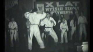 KYOKUSHINshow Andrzej Drewniak 2DanPOLANDKoszalin 1978 [upl. by Phail]