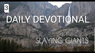 The Story Slaying Giants  July 10 2024  Daily Devotional [upl. by Zetes]