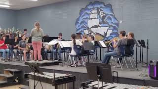 Rogers Junior High Band  Performance on Nov 8 2022 [upl. by Ramirol]