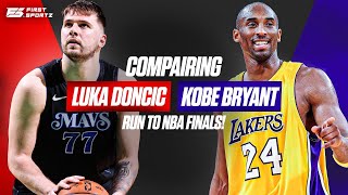 Comparing Luka Doncic and Kobe Bryants run to NBA Finals 🏀 nba [upl. by Piegari]