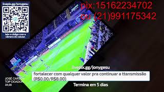 BOTAFOGO VS BRAGANTINO AO VIVO COM IMAGENS [upl. by Euqinomad]