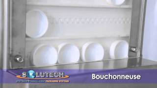 Distributrice de bouchons Solutech Cap dispencer Solutech [upl. by Novar]