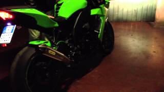 Kawasaki Zx10r Full Arrow Exhaust [upl. by Bower]