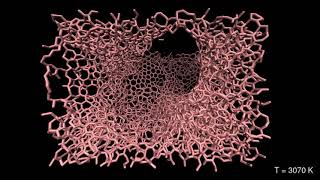 Generation of amorphous carbon structure using the liquid quench method  LAMMPS with reaxff [upl. by Airehtfele]