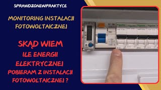 Jak sprawdzam ilość energii elektrycznej pobranej i wyprodukowanej przez falownik hybrydowy [upl. by Adlin]