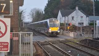 MPVstation shot antrim station level crossing co antrim 81124 [upl. by Niltag648]