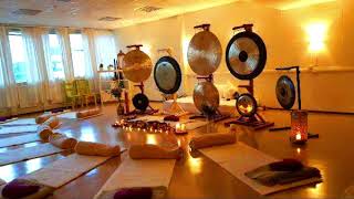 Gong baths for Meditation  Pure Healing Meditation Relaxing Music [upl. by Edrei426]