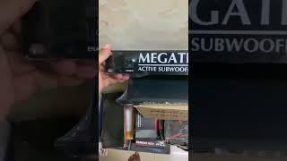 Megatech Crossover AC22B amp SW82A audiospeaker automobile carspeaker speaker audio [upl. by Namyh]