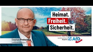 Aschermittwoch der AfD 2024 mit Maximilian Krah und Stephan Brandner [upl. by Atirec]