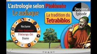 Lastrologie selon Ptolémée astronomeastrologue Deuxième épisode  le zodiaque  AstroAriana [upl. by Ivon]