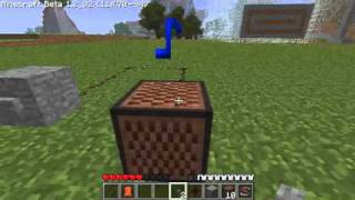 Minecraft  Music Player  AutoPlay full songs on 1 note block mario demo [upl. by Karly803]