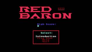 Space Shooter  Red Baron  QBasic Game [upl. by Ylagam]