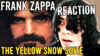 Frank Zappa  The Yellow Snow Suite FIRST TIME REACTION  GEN Z REACTS frankzappa reaction react [upl. by Magdalen]