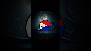 Philippines flipped ☠️  countryballs edit shorts [upl. by Aelyk]