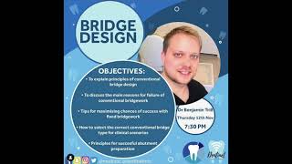 DENTINET Bridge Design  Dr Ben Trill [upl. by Danie]