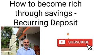 Recurring Deposit benefits [upl. by Alahc]