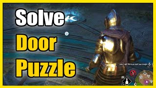 Moonstone Door Puzzle  A Bird In The Hand  Hogwarts legacy Easy Tutorial [upl. by Elolcin993]