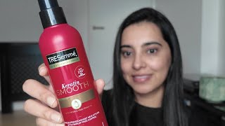 REVIEW TRESEMMÉ PRO COLLECTION KERATIN SMOOTH HEAT PROTECT SPRAY 200ML [upl. by Srevart]