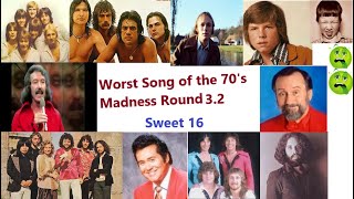 Worst Song of the 70s Madness Round 32 [upl. by Alliw]