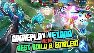 GAMEPLAY VEXANA ❗COMBO VEXANA amp BUILD VEXANA TERSAKIT ❗ VEXANA DAMAGE BUILD 2024 [upl. by Norrag]