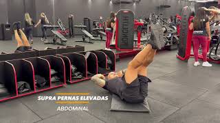 ABDOMINAL Supra com pernas elevadas [upl. by Moureaux]