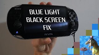 PS Vita Blue Light Black Screen FIX  THE E Man Show [upl. by Eesdnil435]