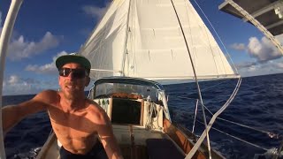 Sailing Solo across the Pacific Ocean  Hawaii to the Marshall Islands  21 Days Alone at Sea [upl. by Emelita202]