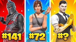 10 Most TRYHARD Battle Pass Skins In Fortnite Sweaty Battle Pass Skins [upl. by Gaeta]