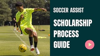 Soccer Assist US Scholarship Process [upl. by Henarat]