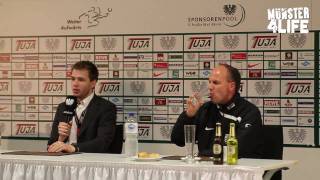 Pressekonferenz SC Preußen Münster vs SC Wiedenbrück 2000 Münster 4 Life [upl. by Hayikaz996]