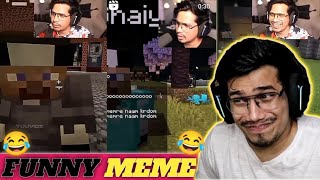 JACK BHAIYA FUNNY REACTION MEME 😂GamerFleet minecraft reactionmemes memes [upl. by Anasus]