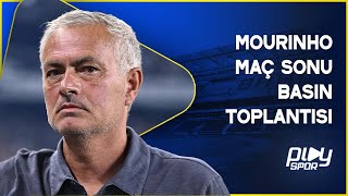 Jose Mourinho Alanyaspor Maçı Ardından Basın Toplantısında Konuşuyor [upl. by Bosch]