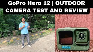 GoPro Hero 12 outdoor camera test amp review  Moto Xplorer Raj [upl. by Qooraf]