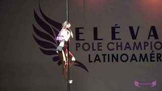 ELÉVATE POLE CHAMPIONSHIP CHILE 20231ER LUGAR KIDS PRINCIPIANTE ALEXANDRA PEÑA [upl. by Ahola]