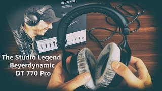 Los legendarios audífonos de estudio  Beyerdynamic DT 770 Pro 80 ohms [upl. by Graner]