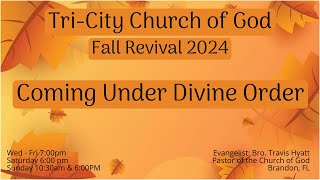 TriCity Church of God Fall Revival 2024 [upl. by Liddy]